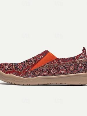 Vintage Ethnic Regular Floral V Neck 3/4 Sleeve Henley Shirt - Image 25