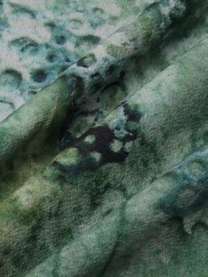 Vintage Plus Size Floral Crew Neck Dolman Short Sleeve Regular Blouse - Image 9