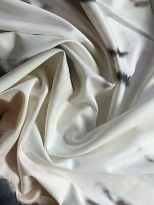 Vintage Plus Size Graphic Standing Collar Long Sleeve Long Blouse - Image 12