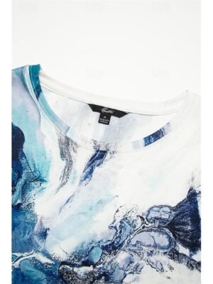 Vintage Regular Butterfly Graphic Round Neck Short Sleeve Tee - Image 13