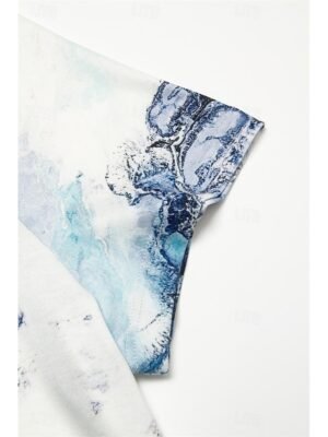 Vintage Regular Butterfly Graphic Round Neck Short Sleeve Tee - Image 14