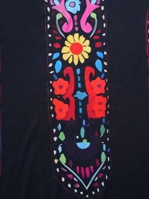 Vintage Regular Fit Floral Crew Neck Short Sleeve Maxi Dress - Image 8