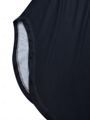 Vintage Regular Fit Floral Crew Neck Short Sleeve Maxi Dress - Image 9