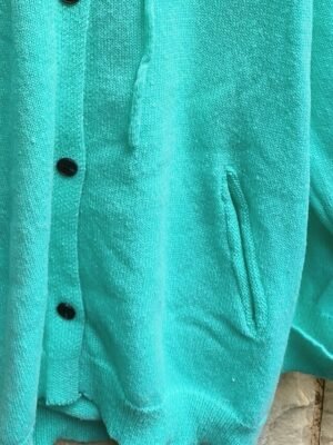Vintage Regular Geometric Hooded Long Sleeve Regular Cardigan - Image 6