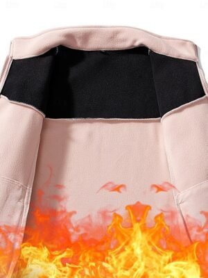 Waterproof Lightweight Windproof Hooded Full Zipper Jacket - Image 4