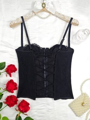 Carnival Sleeveless Lace Backless Summer Corset - Image 9