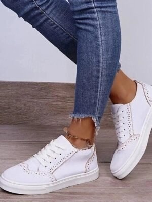 Casual Everyday Wear Suede Sneakers - Image 7
