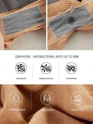 Casual High Waist Seamless Flat Safety Shaping Shorts - Image 7