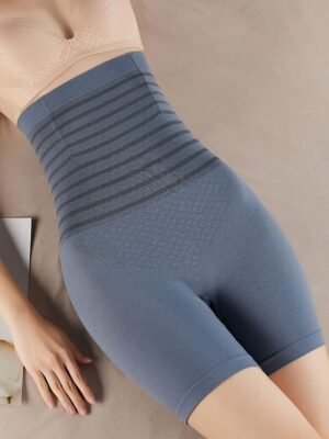 Casual High Waist Seamless Flat Safety Shaping Shorts - Image 8