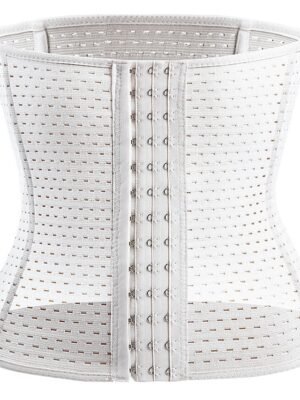 Casual Plus Size Pure Colour Waist Trainer Body Shaper - Image 10