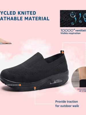 Casual Slip-On Mesh Air Cushion Sneakers - Image 7