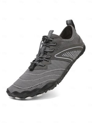 Casual Wide Fit Mesh Round Toe Quick-Dry Sneakers - Image 14