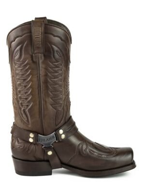 Classic Casual Mid-Calf Waterproof PU Boots - Image 4