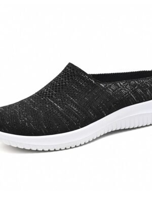 Classic Plus Size Solid Round Toe Summer Loafer - Image 6