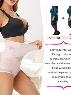 Classic Skinny Black Mesh High Waist Home Outfit - Image 4