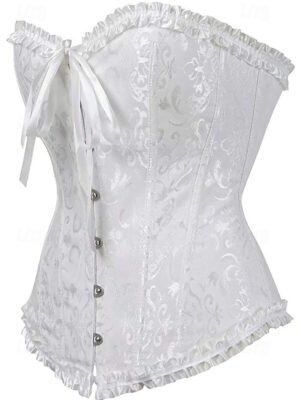 Country Plus Size Abstract Sweetheart Corset - Image 11