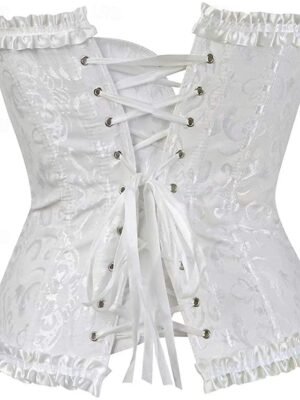Country Plus Size Abstract Sweetheart Corset - Image 14