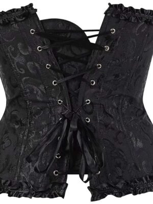 Country Plus Size Abstract Sweetheart Corset - Image 3