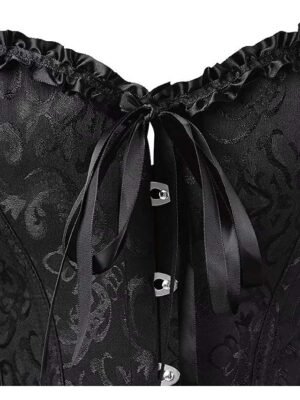Country Plus Size Abstract Sweetheart Corset - Image 5