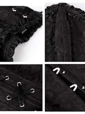 Country Plus Size Sweetheart Tummy Control Corset - Image 9
