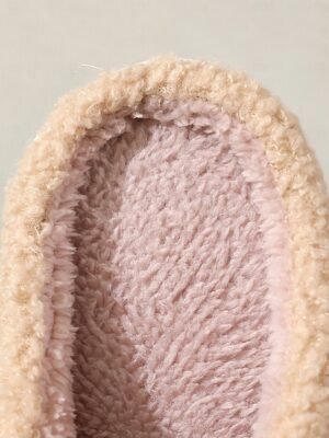 Cozy Embroidered Dachshund Fleece Lined Slippers - Image 8