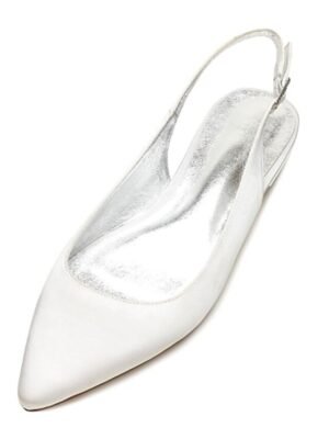 Elegant Navy Blue Slingback Pointed Toe Heels - Image 12
