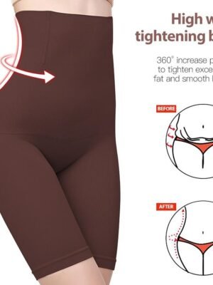 Elegant Seamless High Waisted Control Panties - Image 3