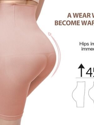 Elegant Seamless High Waisted Control Panties - Image 5