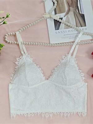 Elegant Sleeveless Pure Colour Lace Backless Corset - Image 10