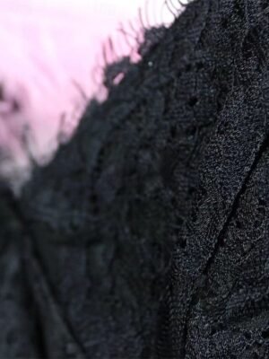 Elegant Sleeveless Pure Colour Lace Backless Corset - Image 6