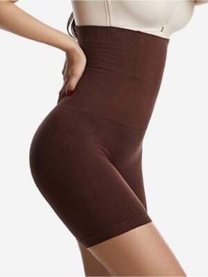Fashion Casual High Waist Plain Shapewear Shorts - Image 6