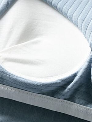 Fashion Loose Pure Colour Crew Neck Long Sleeve Loungewear Set - Image 3
