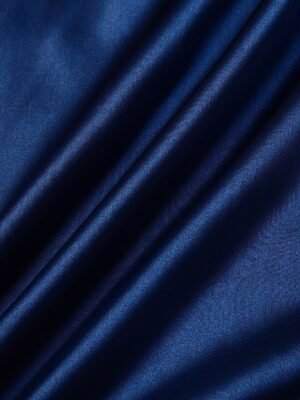 Fashion Simple V Neck Half Sleeve Satin Nightgown - Image 22