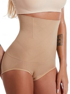 Formal Shaping Solid Elastic Shapewear Panty - Image 1
