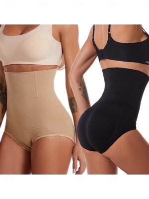 Formal Shaping Solid Elastic Shapewear Panty - Image 4