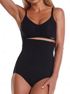 Formal Shaping Solid Elastic Shapewear Panty - Image 8