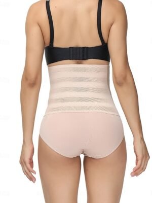 High Waisted Tummy Control Butt Lifting Shapewear Shorts - Image 8