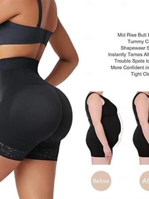 Home High Waisted Tummy Control Boyshort Shapewear - Image 5