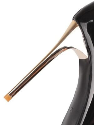 Sexy Knee High Solid Colour Pointed Toe Stiletto Heel Boots - Image 13