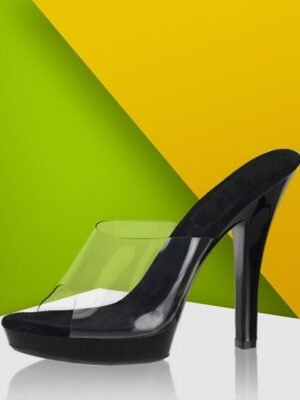 Sexy Platform Solid Peep Toe High Heel Pumps - Image 10