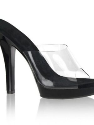 Sexy Platform Solid Peep Toe High Heel Pumps - Image 5