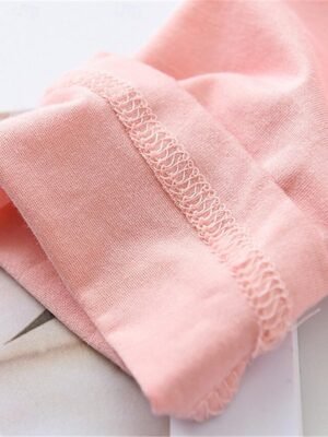 Simple Comfort Crew Neck Long Sleeve Elastic Waist Pajama Set - Image 16