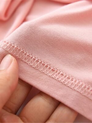 Simple Comfort Crew Neck Long Sleeve Elastic Waist Pajama Set - Image 20