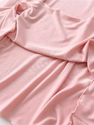 Simple Comfort Crew Neck Short Sleeve Nightgown - Image 8