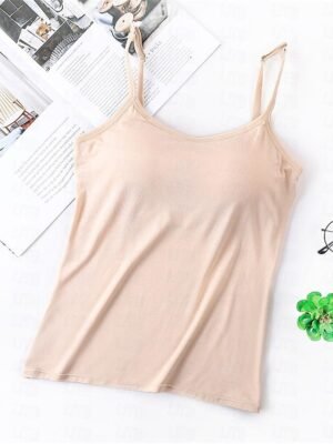 Simple Comfort Sleeveless Strap Top - Image 7