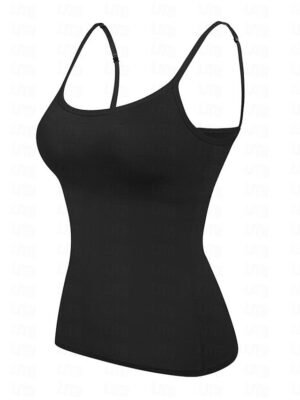 Simple Comfort Strappy Sleeveless Backless Top - Image 17