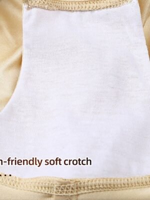 Solid Colour Seamless Tummy Control Shapewear - Image 2