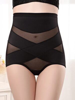 Solid Colour Seamless Tummy Control Shapewear - Image 6