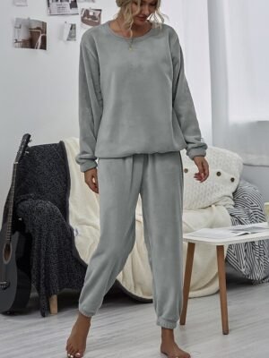 Sport Comfort Pure Long Sleeve Hoodie Pant Set - Image 12