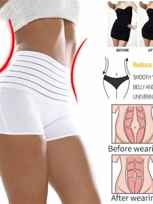 Sport Control Solid Seamed Tummy Control Panties - Image 16